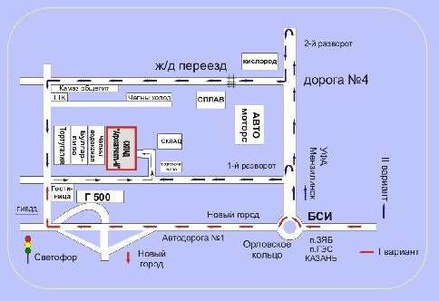 Карта закамье набережные челны